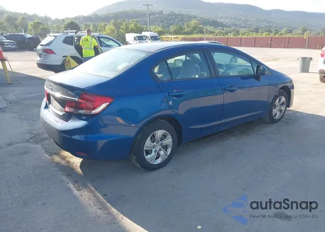 2013 Honda Civic Lx z USA, uszkodzony, nr VIN 2HGFB2F57DH547711